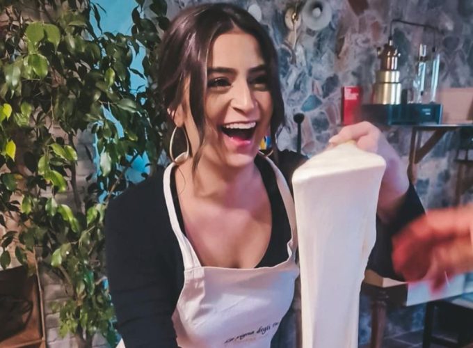 Mozzarella class farmhouse Amalfi Coast